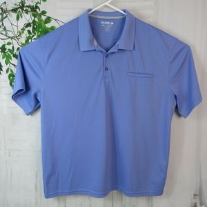 Reel Legends Freeline Men's Size 2XL Blue Polo Golf Shirt 1N13